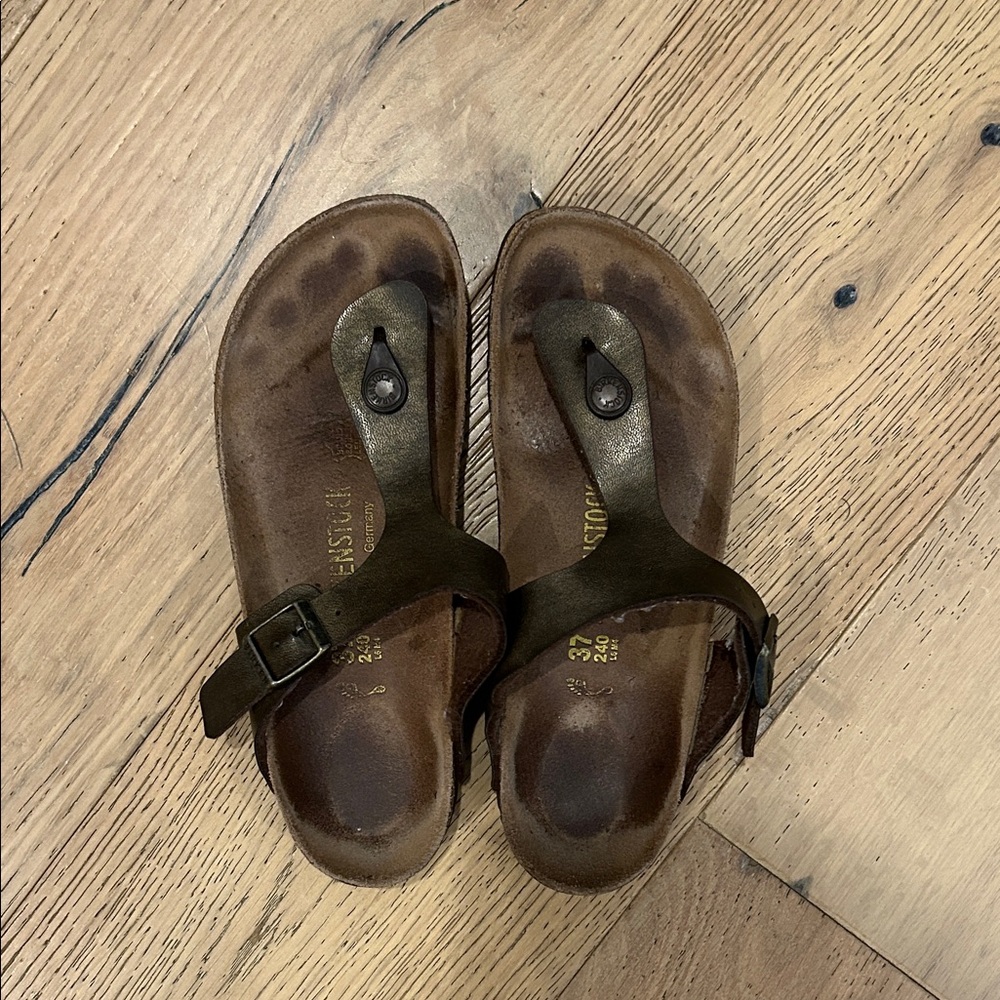 Birkenstock Dark Green Sandals